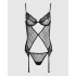 Short Unlined Lace Merrywidow